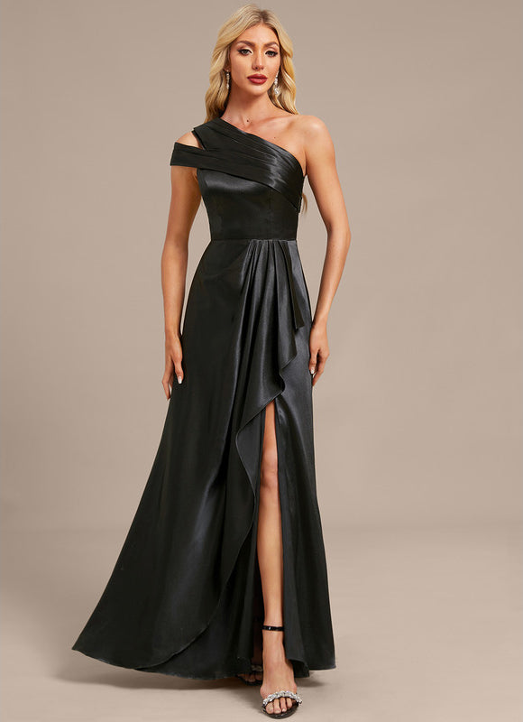 Robe Noir Longue Chic - gallery 4