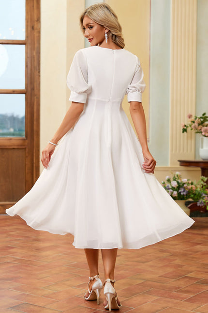 Robe De Mariage Civil Chic Courte - gallery 5