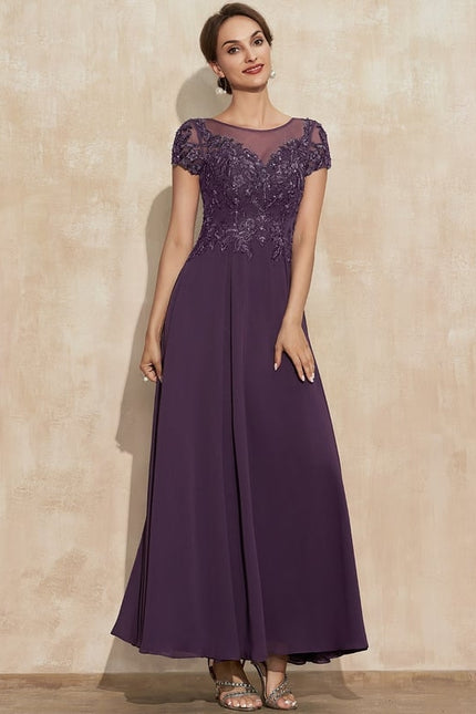 Robe Chic Chiffon Étoilée - gallery 3