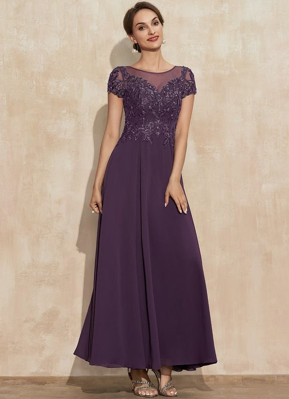 Robe Chic Chiffon Étoilée - gallery 3