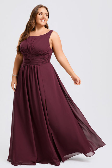 Robe Chic Mousseline Drapée - gallery 8