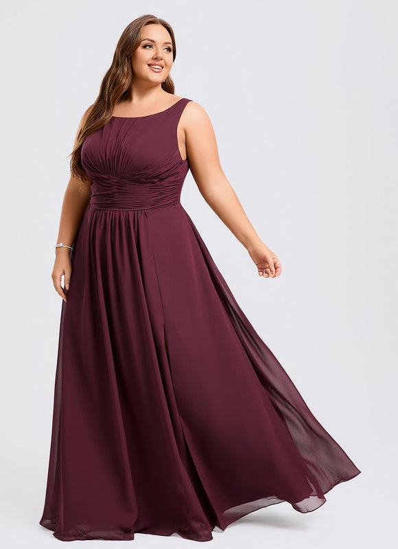 Robe Chic Mousseline Drapée - gallery 8