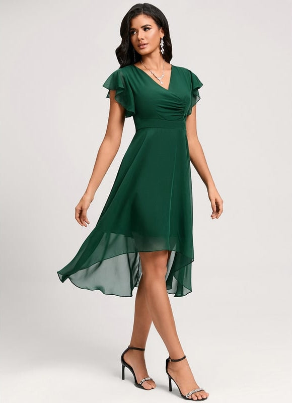 Robe Chic Fluide À Nouer