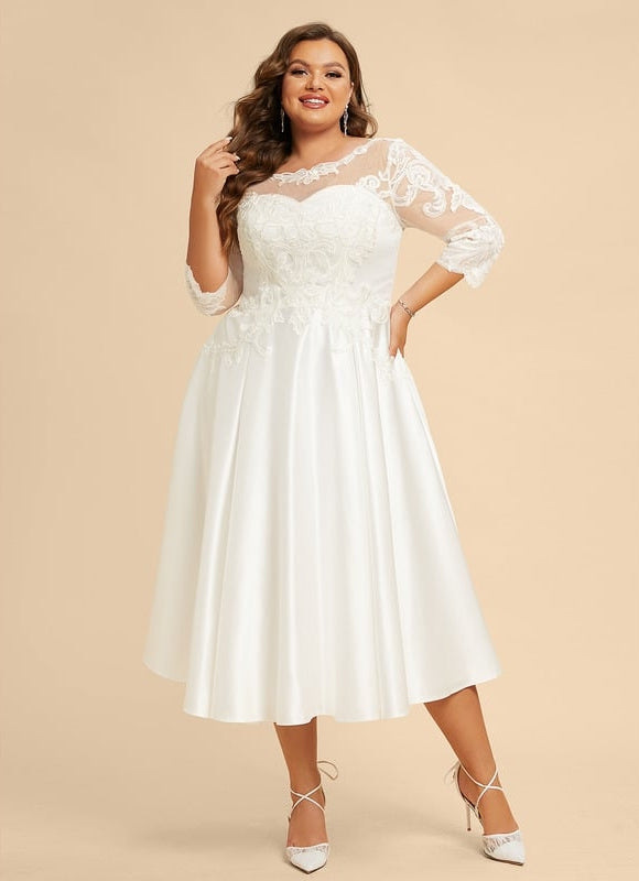 Robe Chic Éclat De Dentelle - gallery 6