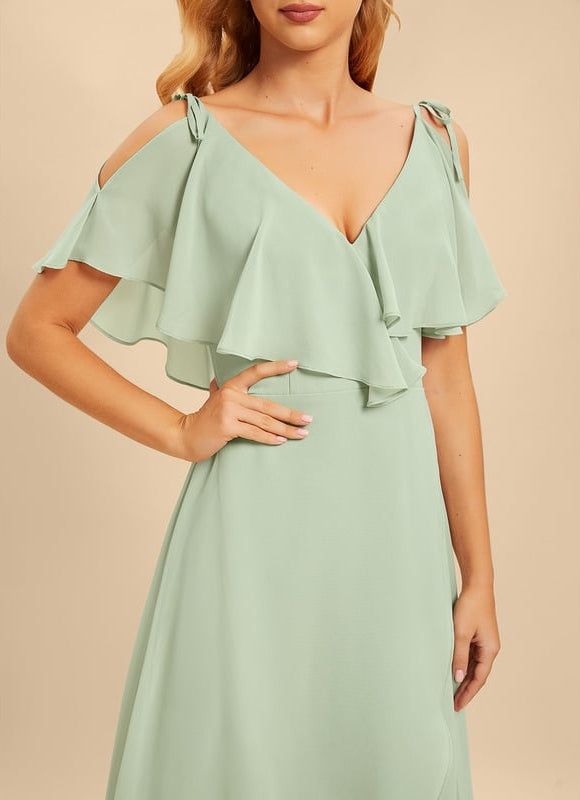 Robe Chic Fluide Bleu Nuit - gallery 5