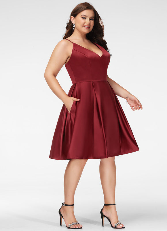 Robe Chic Satinée Cascade - gallery 8