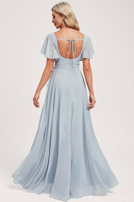 Robe Chic Asymétrique Mousseline - gallery 4