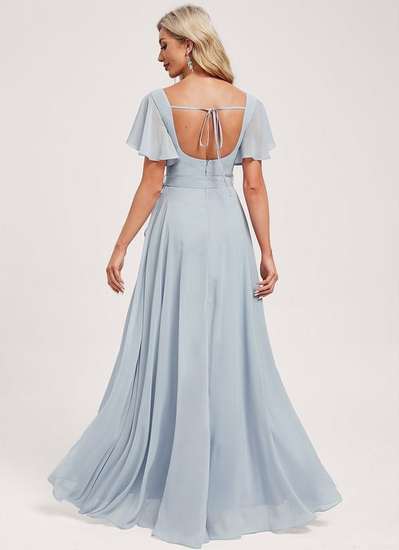 Robe Chic Asymétrique Mousseline - gallery 4