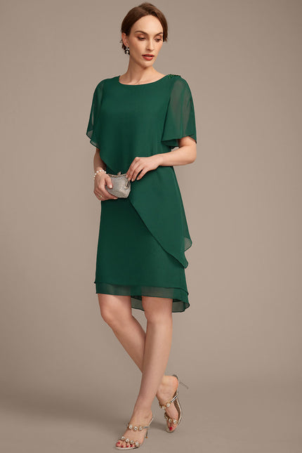 Robe Chic Émeraude Légère - gallery 3