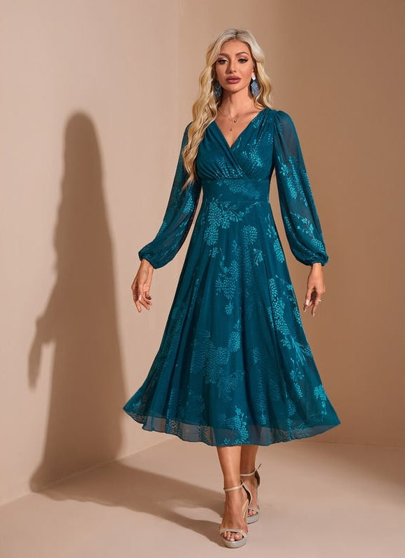 Robe Chic Élégance Vaporeuse - gallery 4