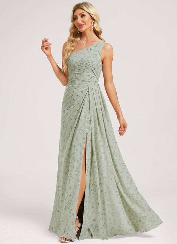 Robe Chic Asymétrique Beige