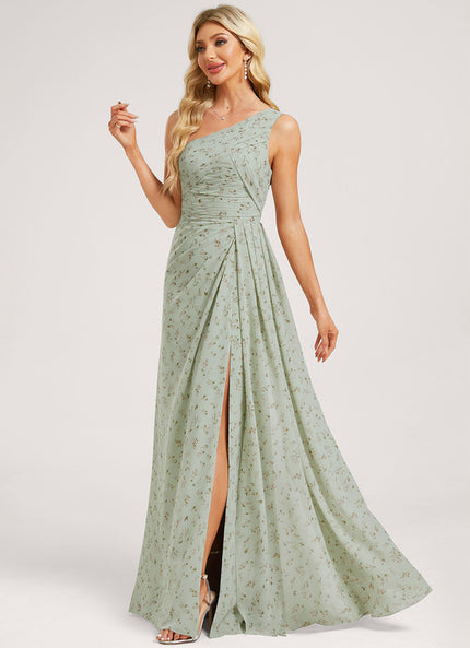 Robe Chic Asymétrique Beige