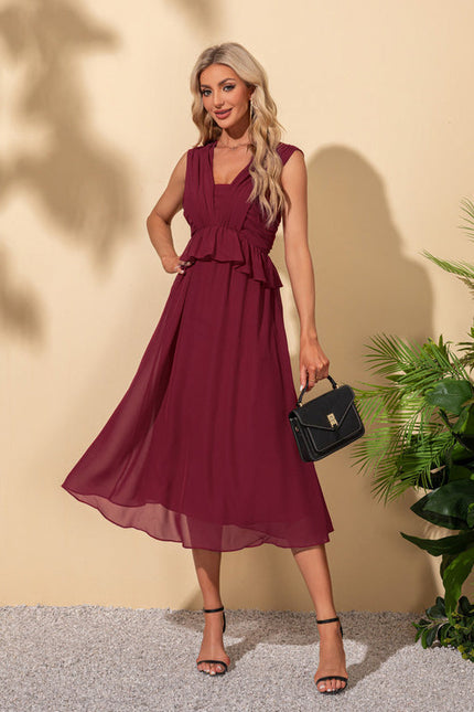 Robe Chic Noire Ajourée - gallery 3