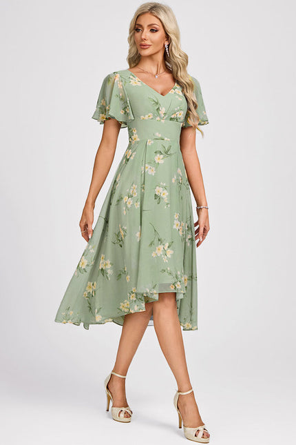 Robe Chic Fluide Bleu Nuit - gallery 1