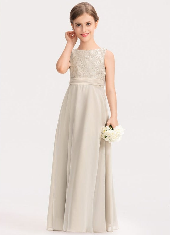 Robe Chic Gris Éthéré - gallery 1
