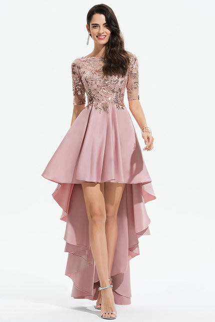 Robe Patineuse Chic Rose Poudré