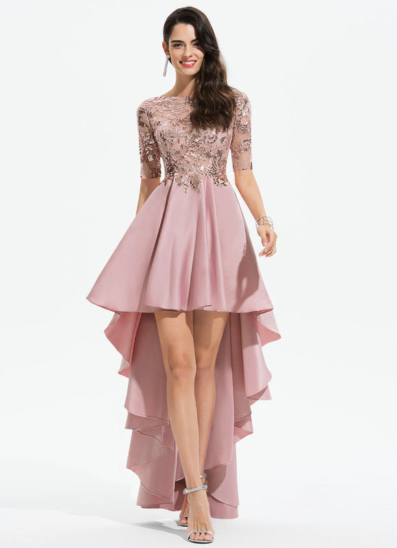 Robe Patineuse Chic Rose Poudré