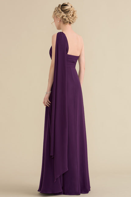 Robe Chic Asymétrique Beige - gallery 4