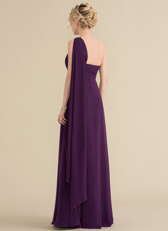 Robe Chic Asymétrique Beige - gallery 4