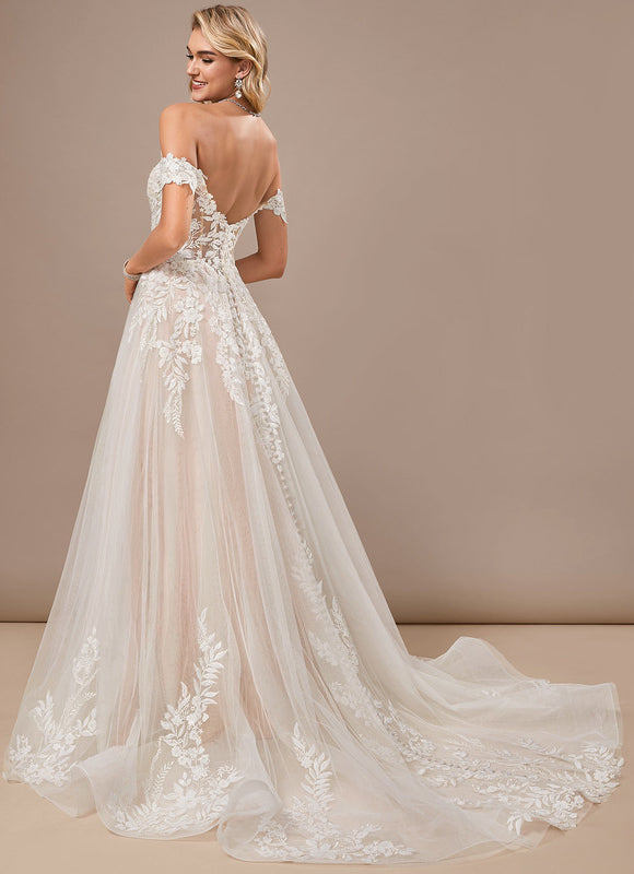 Robe Chic Dentelle Éthérée - gallery 4