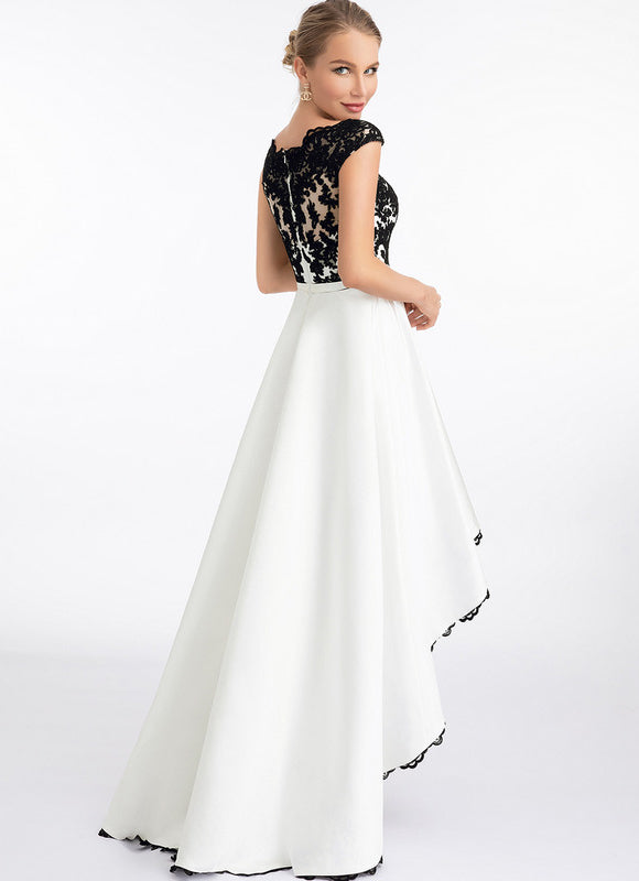 Robe Chic Contraste Élégant - gallery 2