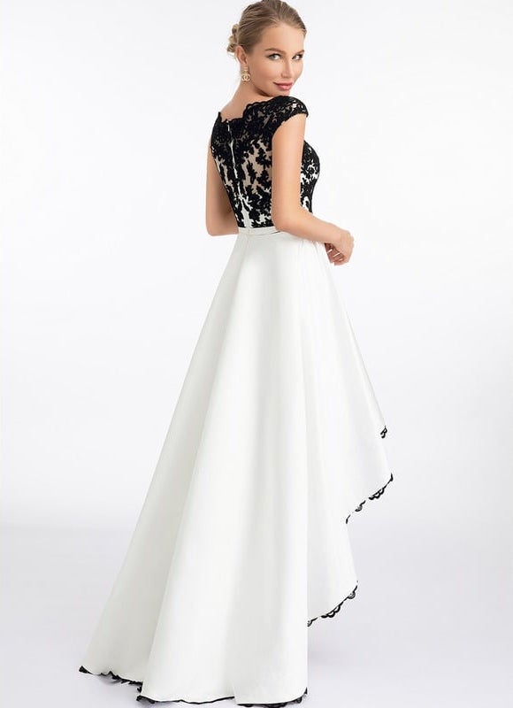 Robe Chic Dentelle Bicolore - gallery 8