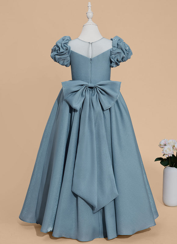 Robe Chic Bleu Doux Élégant - gallery 4