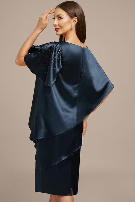 Robe Chic Satinée Nocturne - gallery 5