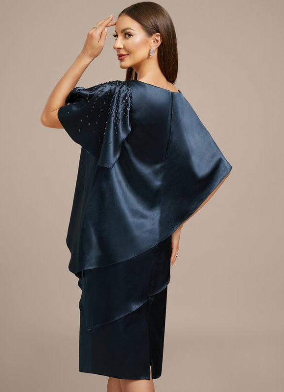 Robe Chic Satinée Nocturne - gallery 5