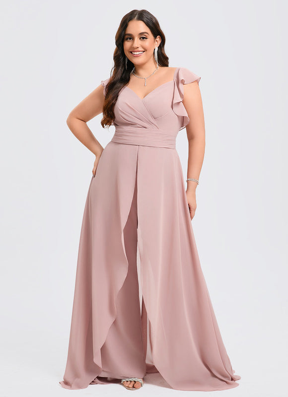 Robe Chic Mousseline Flottante - gallery 7