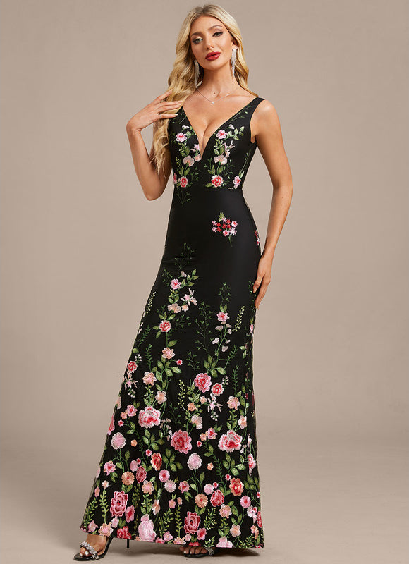 Robe De Soirée En Dentelle Classe Chic Et Glamour - gallery 3