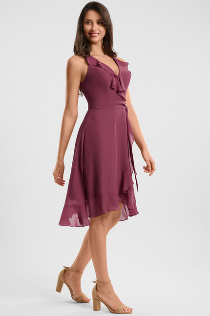 Robe Chic Fluide À Nouer - gallery 1