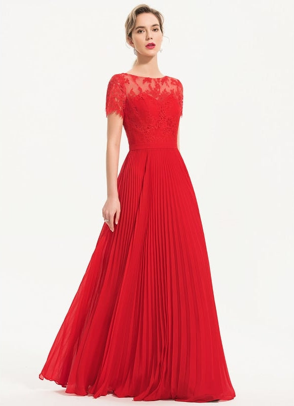 Robe Chic Longue Plissée