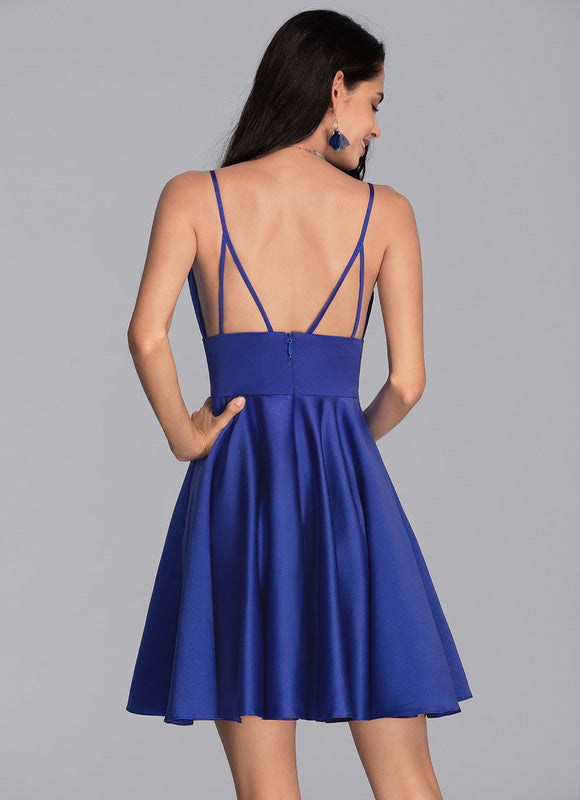 Robe Chic Satinée Vaporeuse - gallery 4