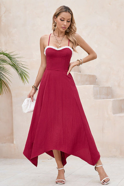 Robe Chic Maxi Bordeaux - gallery 1