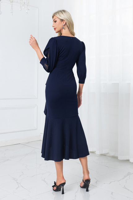 Robe Chic Sirène Asymétrique - gallery 2