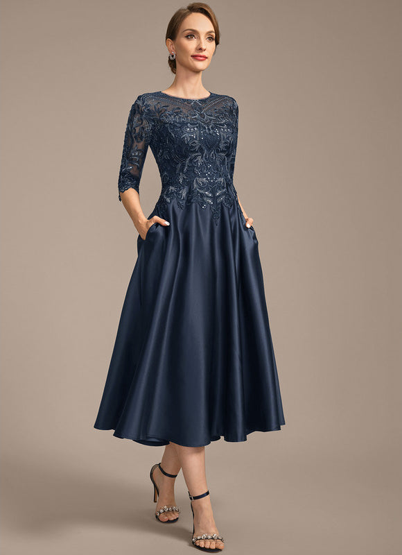 Robe Chic Satin Somptueux - gallery 5