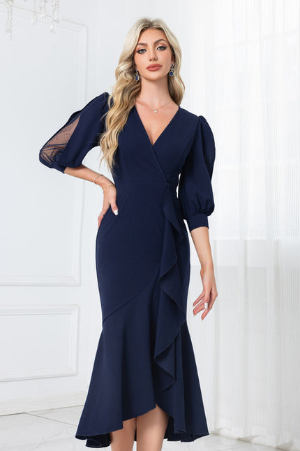 Robe Chic Sirène Asymétrique - gallery 1