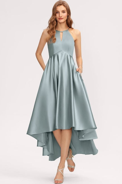 Robe Chic Satinée Lune Céleste - gallery 2