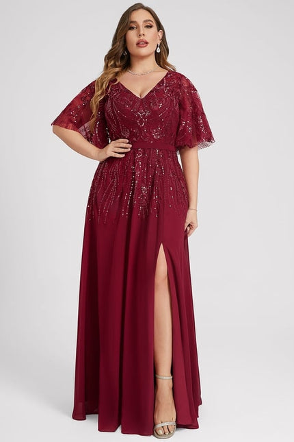 Robe Chic Longue Bleu Cobalt - gallery 9