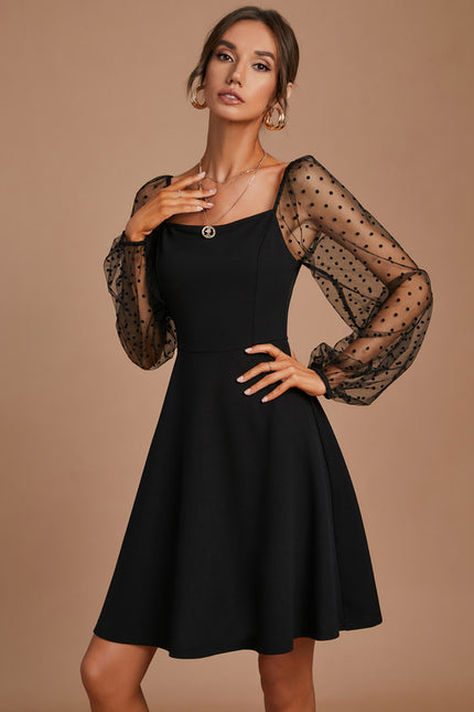 Robe Chic Chic Noir Étoilé - gallery 1