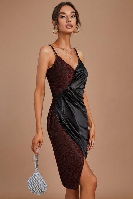 Robe Chic Chic Noir Élégant - gallery 1