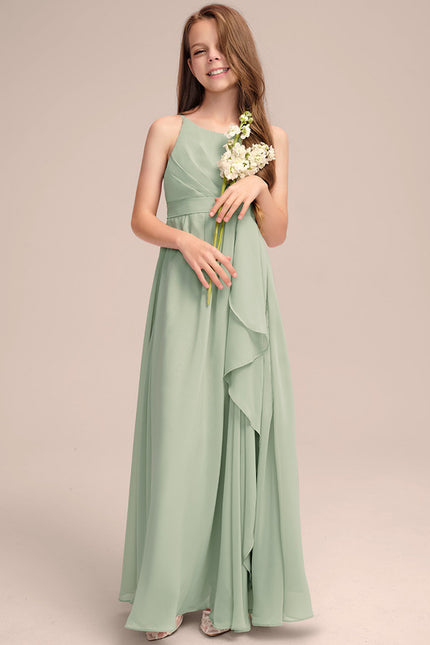 Robe Chic Mousseline Prune - gallery 3
