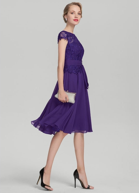 Robe Chic Éclat Violette - gallery 2