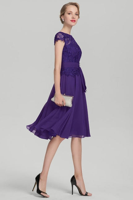 Robe Chic Éclat Violette - gallery 2