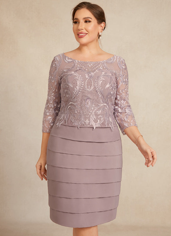 Robe Chic Élégance Plumée - gallery 9