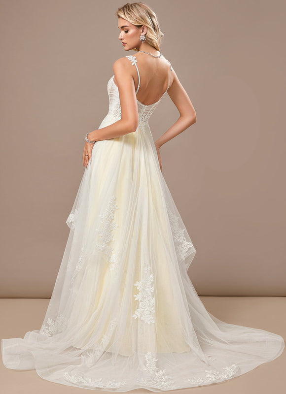 Robe Chic Tulle Ivoire - gallery 5