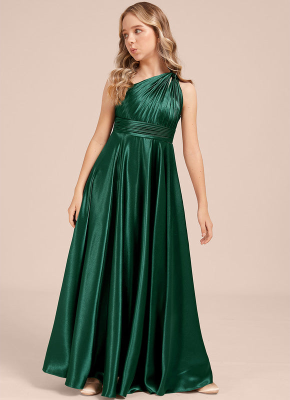 Robe Chic Satin Bourgogne - gallery 3