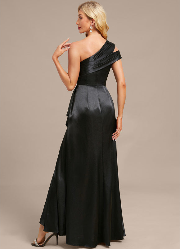 Robe Noir Longue Chic - gallery 6