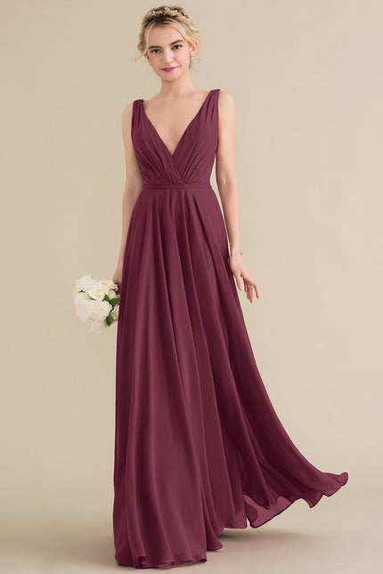 Robe Chic Longue Verte Fluide